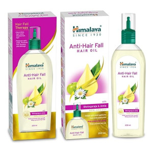 Himalaya Anti-Hair Fall Hair Oil | Non Sticky Hair Oil | Promotes Hair Growth | Prevents Hair Fall | Made with Bhringraja & Amla | For Women & Men | 2