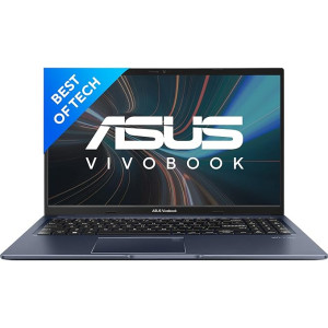 ASUS Vivobook 15, Intel Core i3-1220P 12th Gen, 15.6" (39.62 cm) FHD, Thin and Laptop (8GB/512GB SSD/Integrated Graphics/Windows 11/Office 2021/Alexa